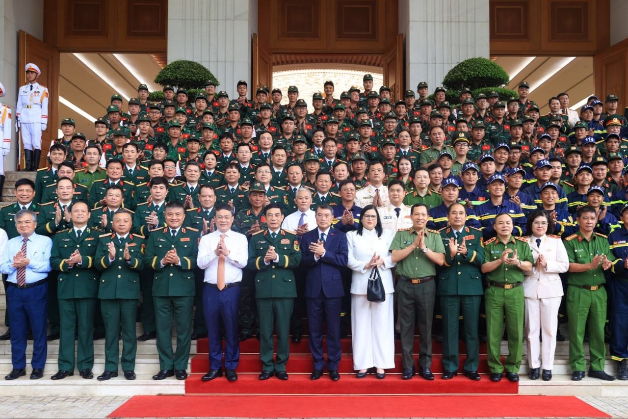 Embajada en Vietnam acompaña homenaje de Estado al contingente vietnamita que asistió a las víctimas de terremotos